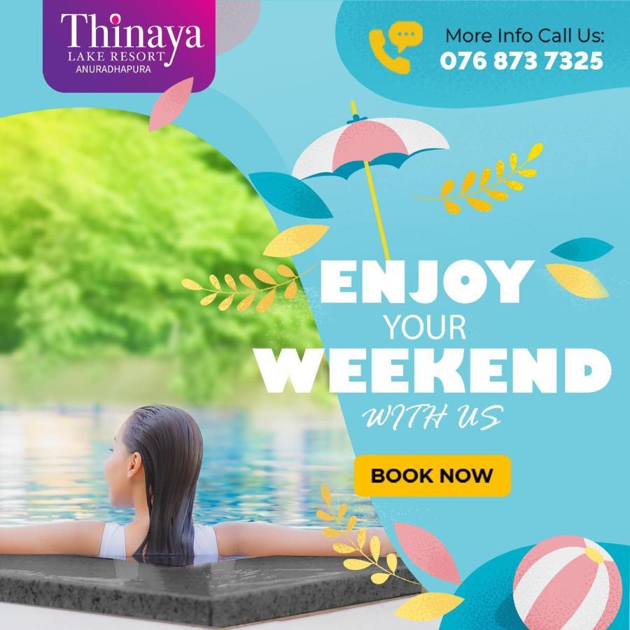 Thinaya Lake Resort Anuradhapura Exterior foto